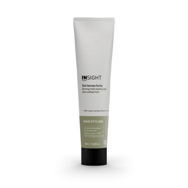 Strong Hold Styling Gel / Gel de păr cu fixare puternică, efect lucios